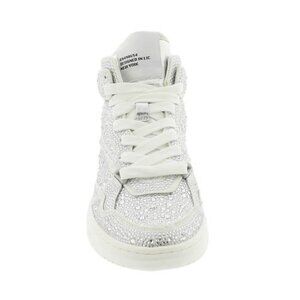Women's Evans-R Rhinestone Lace-Up High-Top Sneakers - NEW _ Steve Madden